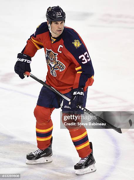 Willie Mitchell of the Florida Panthers plays in the game against the Los Angeles Kings at BB&T Center on November 23, 2015 in Sunrise, Florida.