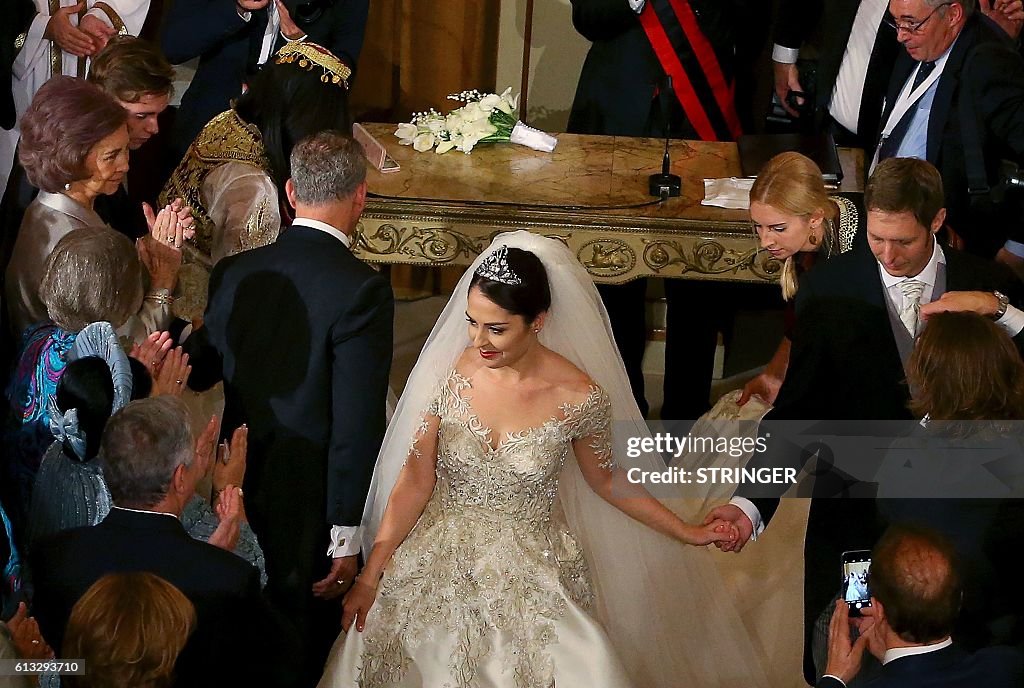 ALBANIA-ROYALS-WEDDING-ZOGU II