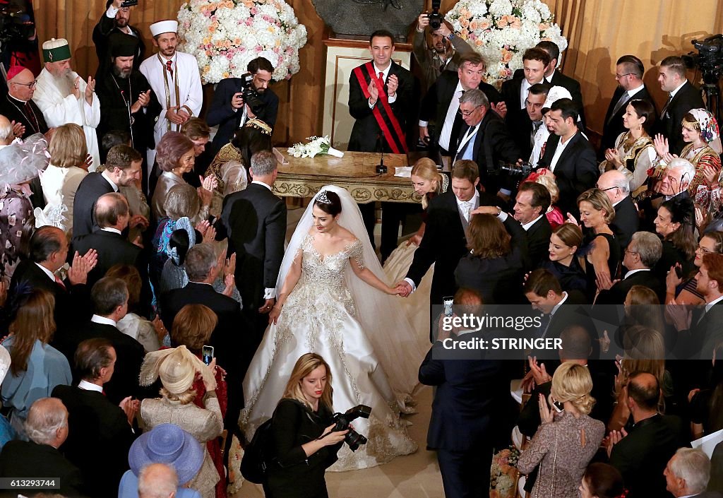 ALBANIA-ROYALS-WEDDING-ZOGU II