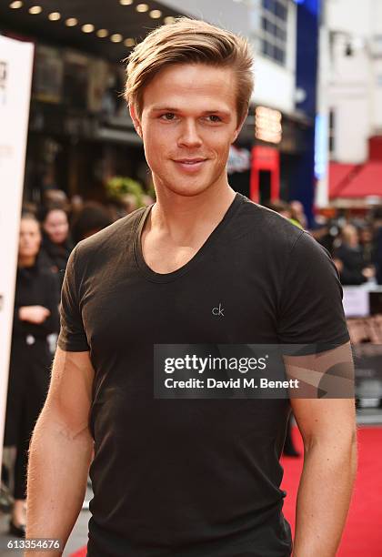 Dan Olsen attends the 'Manchester By The Sea' International Premiere screening during the 60th BFI London Film Festival at Odeon Leicester Square on...