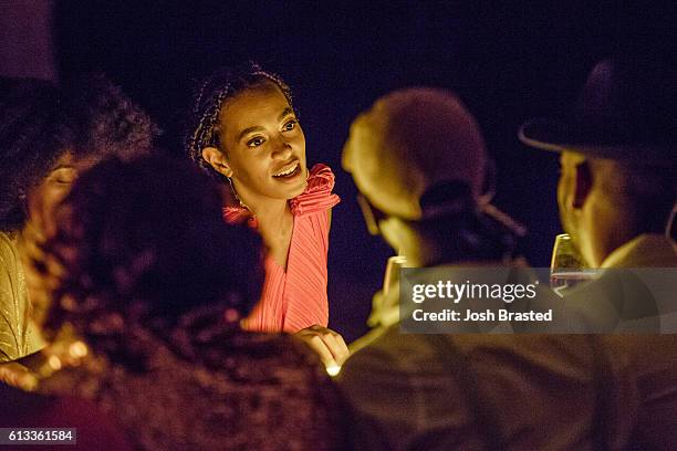 Solange Knowles attends "A Seat At The Table", a listening event for Solange's new album at Saint Heron House on October 7, 2016 in New Orleans,...