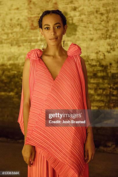 Solange Knowles attends "A Seat At The Table", a listening event for Solange's new album at Saint Heron House on October 7, 2016 in New Orleans,...