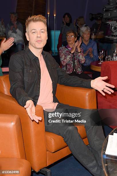 German comedian Michael Mittermeier during the 'NDR Talk Show' Photocall on October 7, 2016 in Hamburg, Germany.