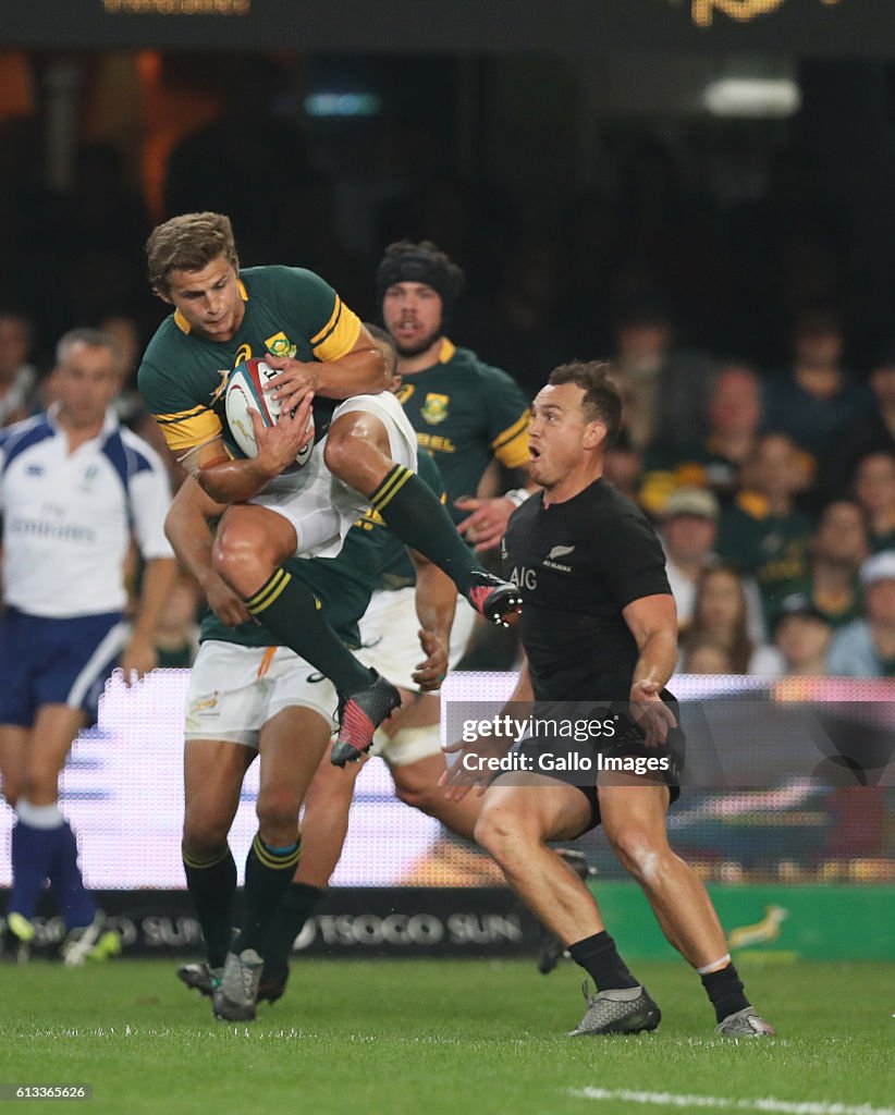 Pat Rugby Sa Patrick Lambie of South Africa up for a high ball during the The ...