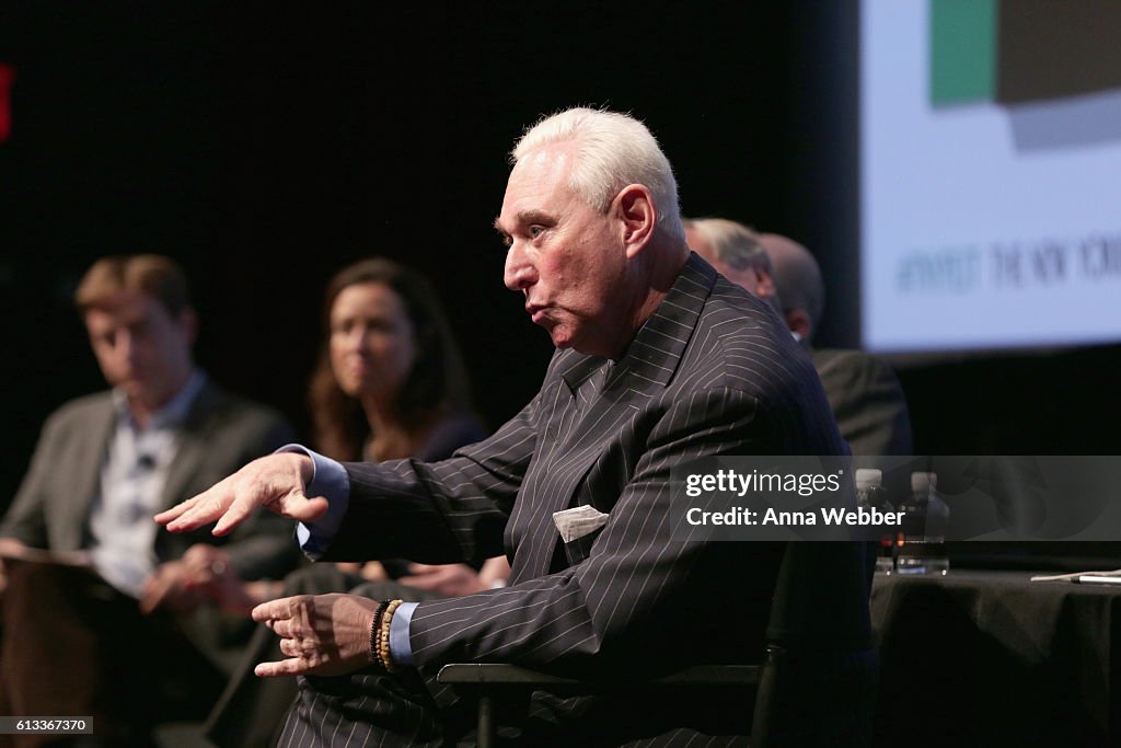 The New Yorker Festival 2016 - "President Trump: Life As We May Know It," Featuring Max Boot, Amy Davidson, Roger Stone, And Sean Wilentz In Conversation With Evan Osnos