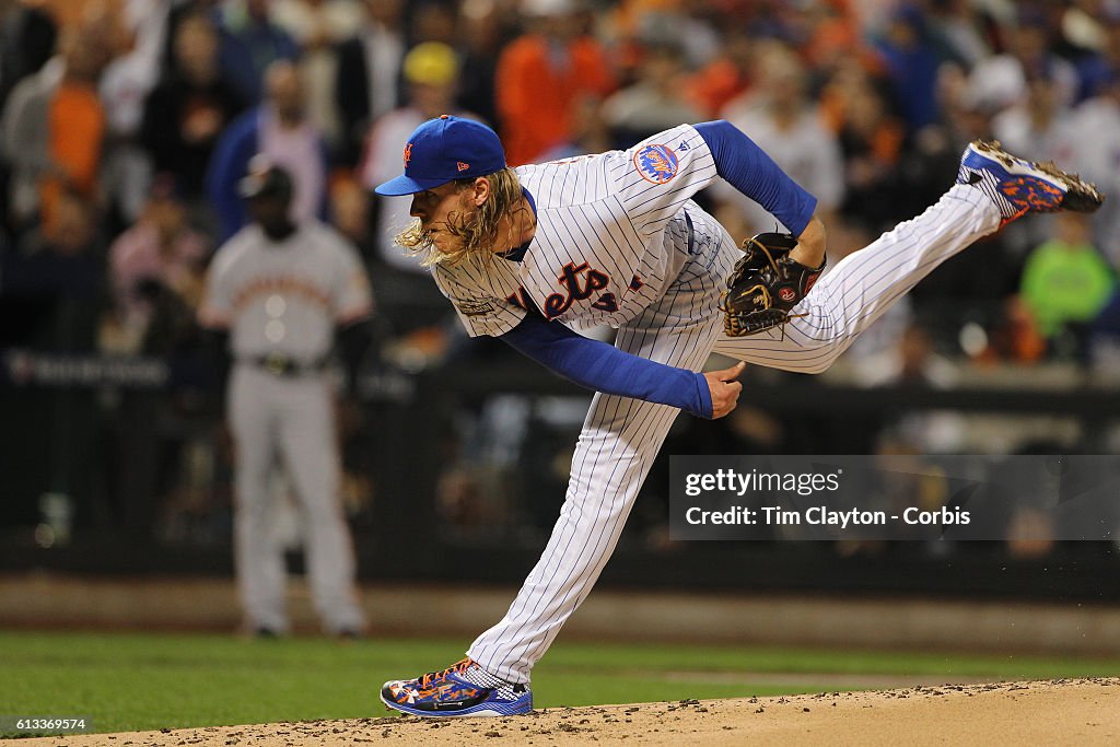 San Francisco Giants  Vs New York Mets. National League Wild Card game.