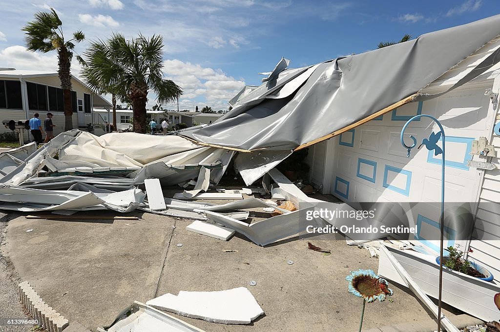 Heavy flooding hits South Carolina as Matthew arrives