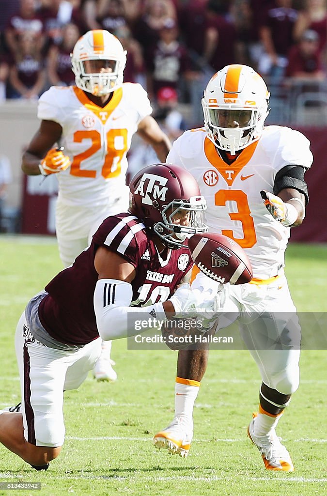 Tennessee v Texas A&M