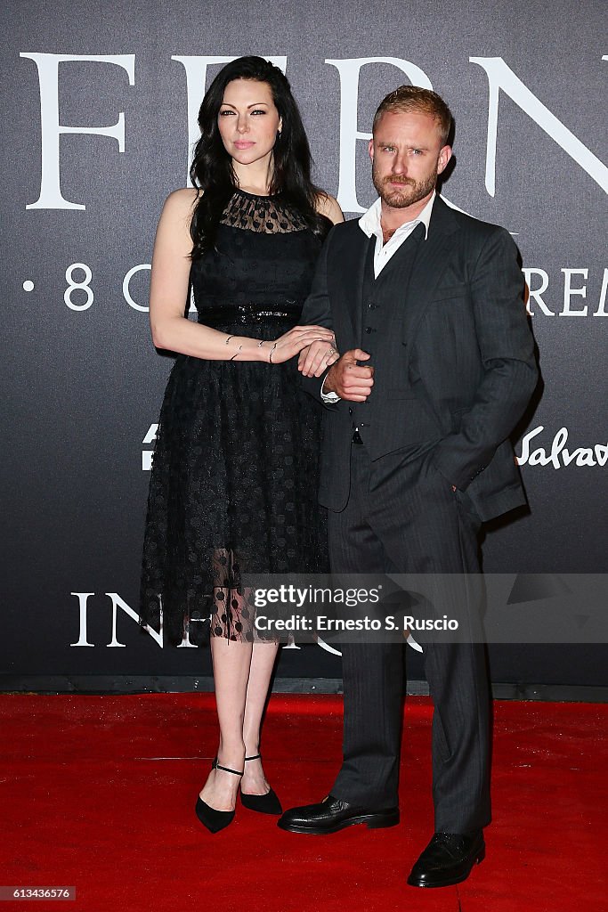 'Inferno' Premiere In Florence