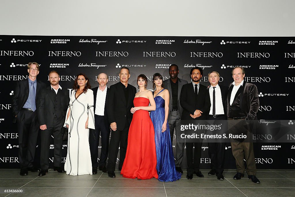 'Inferno' Premiere In Florence