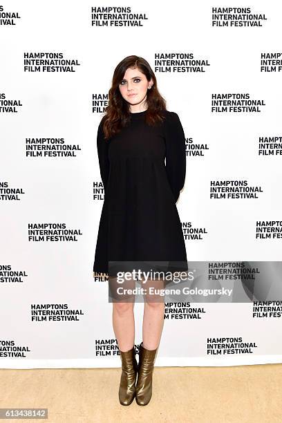 Kara Hayward attends the Manchester by the Sea screening during the Hamptons International Film Festival 2016 at Guild Hall on October 8, 2016 in...