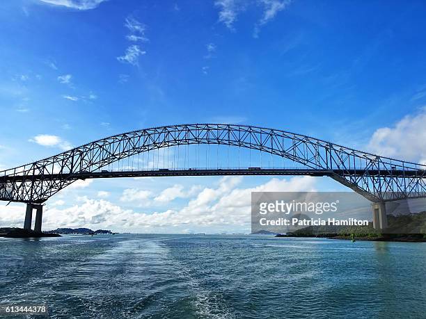 bridge of the americas, panama canal - bridge of the americas stock pictures, royalty-free photos & images