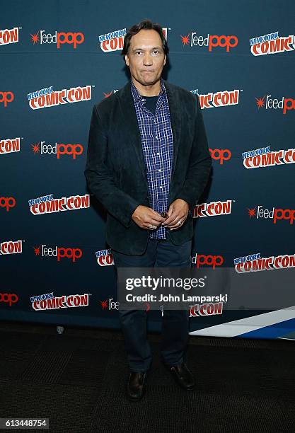 Jimmy Smits attends "24 Legacy" press conference during the 2016 New York Comic Con - day 3 on October 8, 2016 in New York City.