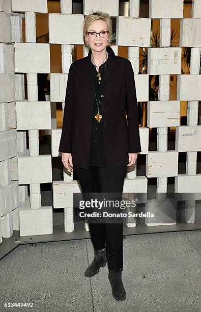 Actress Jane Lynch attends the Hammer Museum 14th Annual Gala In The Garden with generous support from Bottega Veneta at Hammer Museum on October 8,...