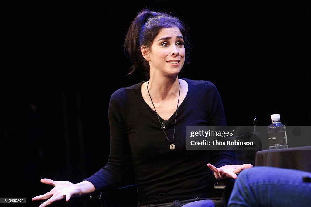 The New Yorker Festival 2016 - Sarah Silverman Talks With Andy Borowitz