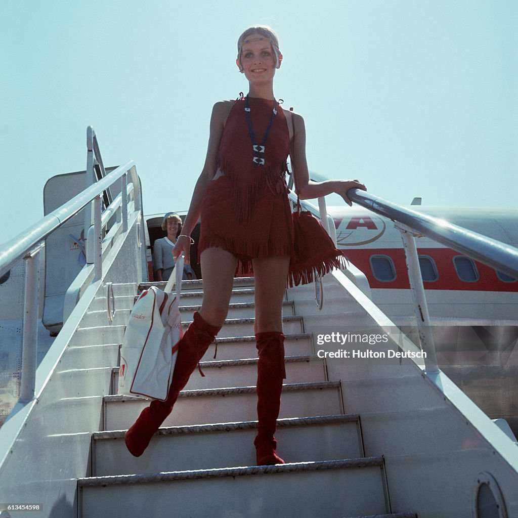 British Model and Actress, Twiggy