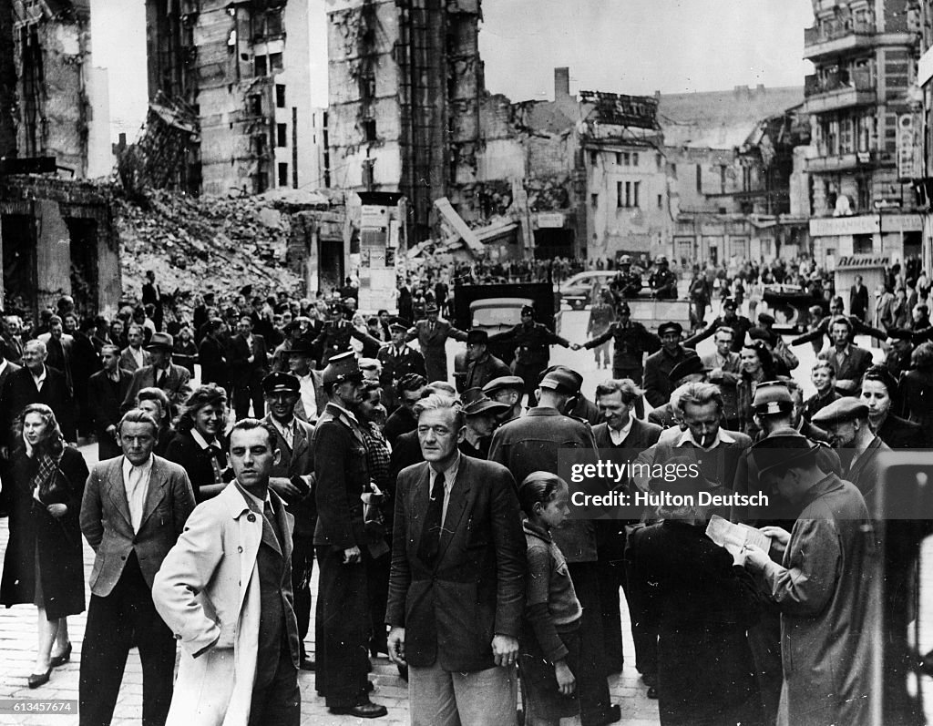 Police Raid on Berlin's Black Market in 1948