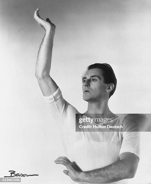 English ballet dancer, choreographer, director and writer Anton Dolin.