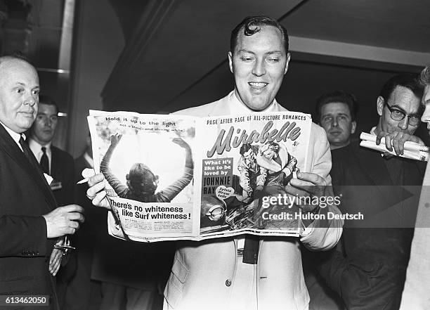 Bill Haley Reading Mirabelle Magazine, .