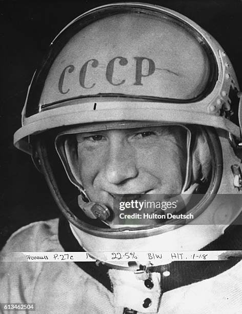 Russian Astronaut Aleksey A. Leonov