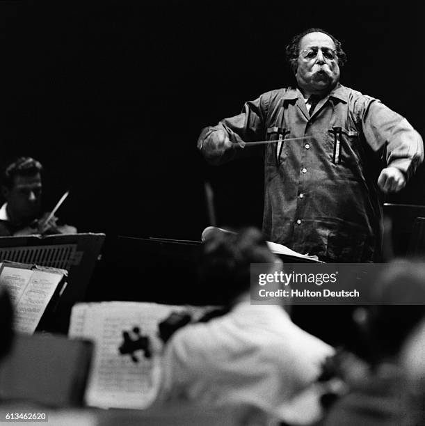 Conductor Pierre Monteux