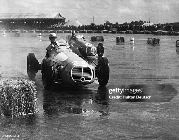 Silverstone races, 1950; L. Chiron