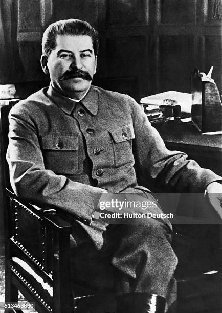 Joseph Stalin Seated