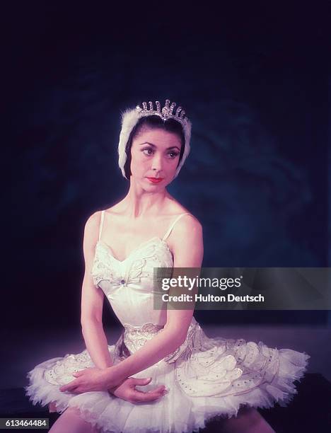 Margot Fonteyn in Swan Lake.