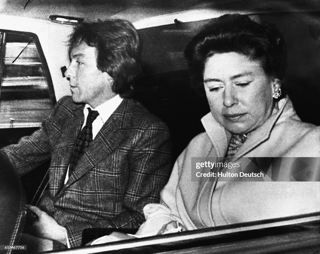 Princess Margaret and Roddy Llwellyn