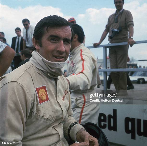 Scottish racing driver Jackie Stewart, born John Young, who won the Dutch, German and US Grand Prix in 1968. He won the world championships in 1969,...