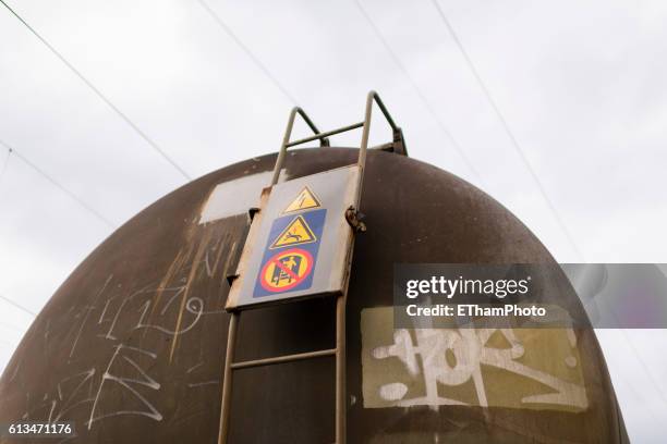 freightliner train tank wagon - freightliner truck stock pictures, royalty-free photos & images