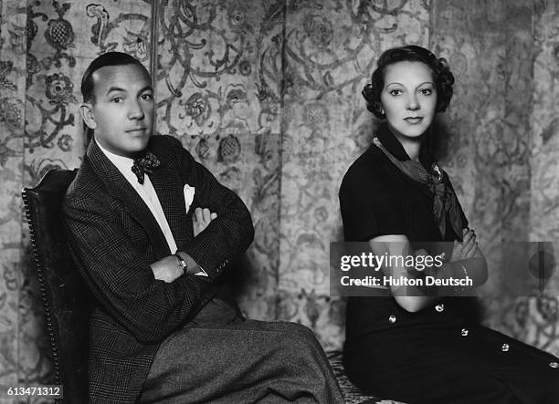 Noel Coward and Gertrude Lawrence