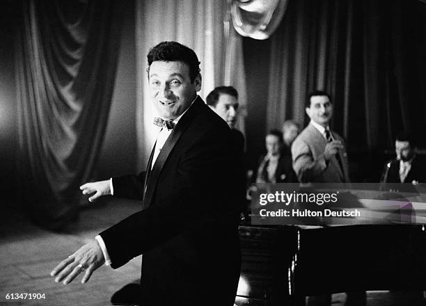 Dream Man Frankie Laine. Frankie Laine, singer, entertainer and Dream Man, has a nationwide following, & seems to have the same effect on the girls...