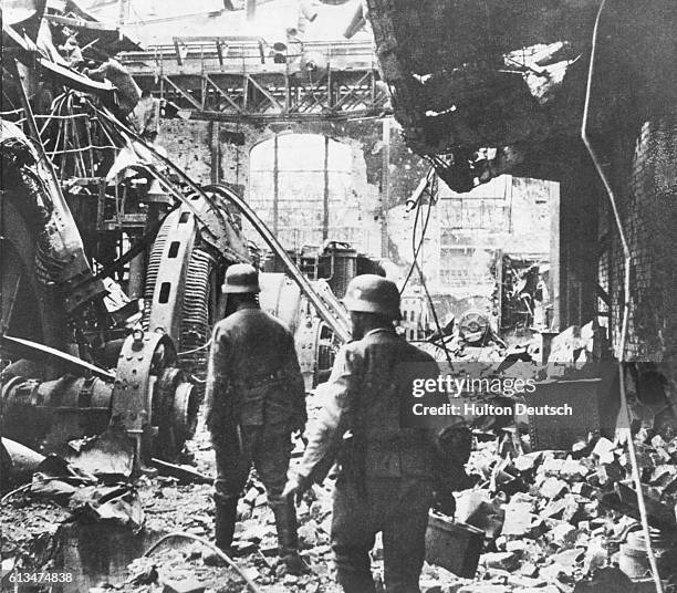 Destroyed Factory in Stalingrad