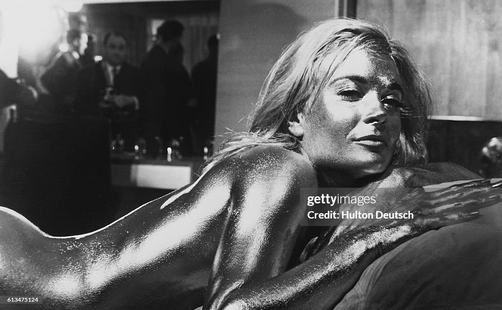 Shirley Eaton in Goldfinger, 1964