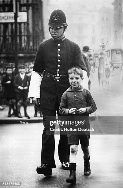 The Benevolent Policeman. The London Police are themselves one of the sights of London. Every visitor is struck by the civility, the intelligence,...