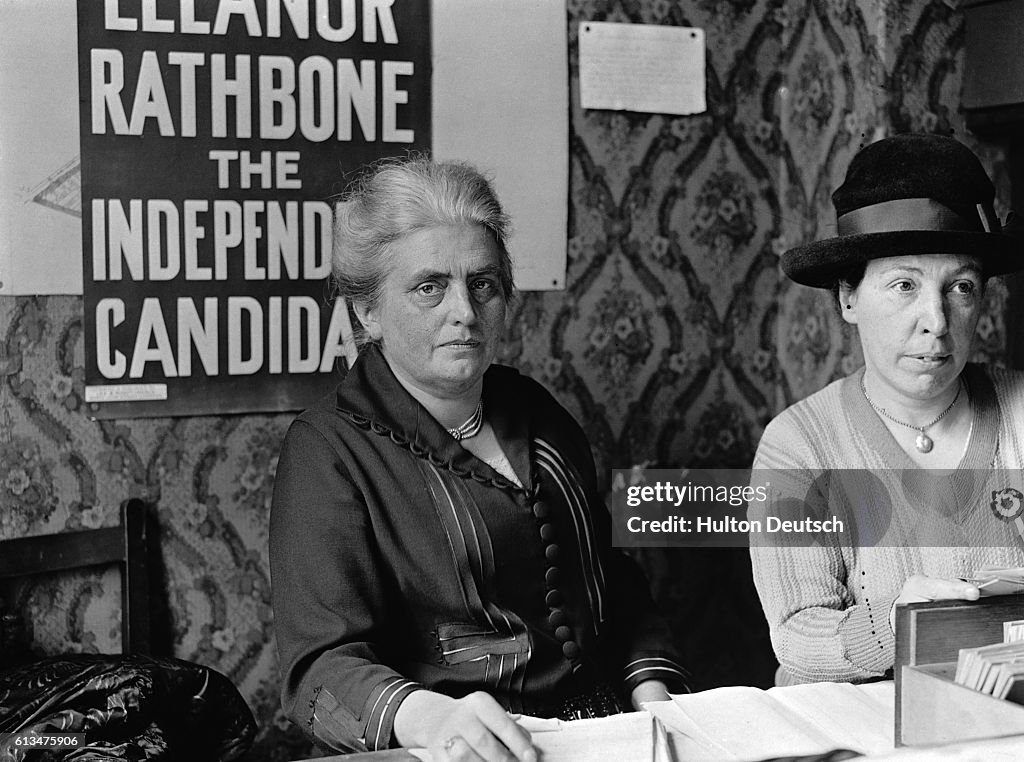 British Politician Eleanor Rathbone