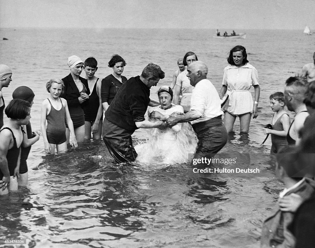 Baptism in the Sea