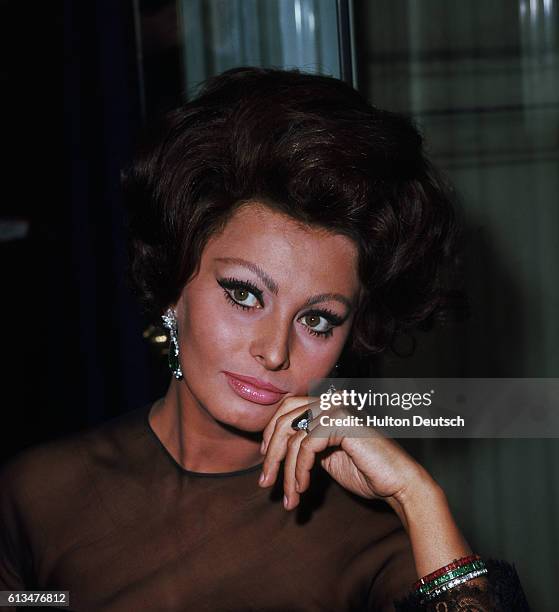 Actress Sophia Loren, 1965