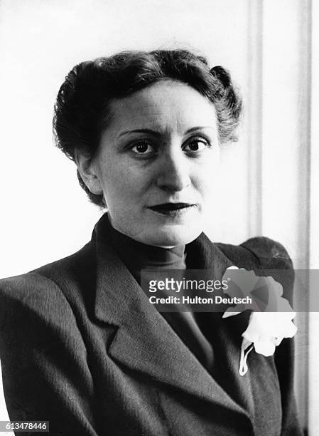 Countess Edda Ciano, the daughter of the Italian fascist leader Benito Mussolini. She married Count Galeazzo Ciano in 1930.