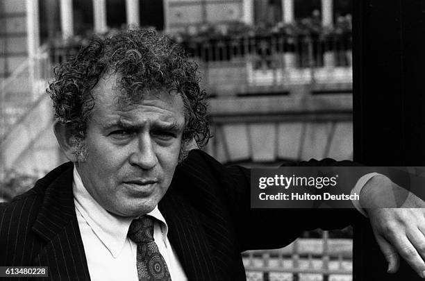 The American novelist and journalist Norman Mailer whose works include The Naked and the Dead.