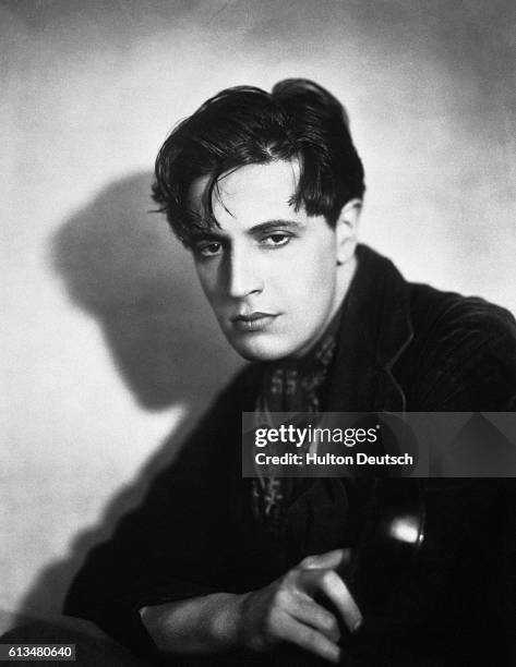 The Welsh actor, composer and song writer Ivor Novello as Pierre Boucheron in The Rat.