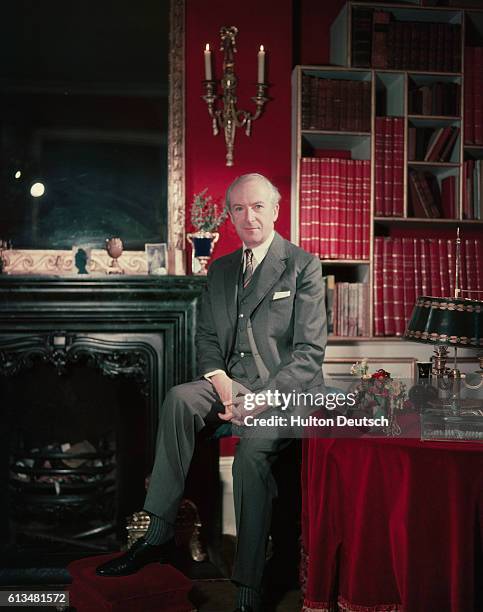 Photographer and Designer Cecil Beaton, 1954