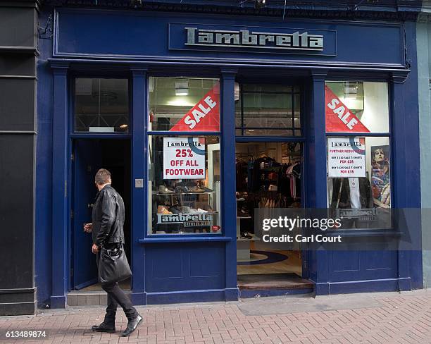 The Lambretta store on Carnaby Street which was formerly Lady Jane clothing store, pictured on September 30, 2016 in London, England. Taking archive...