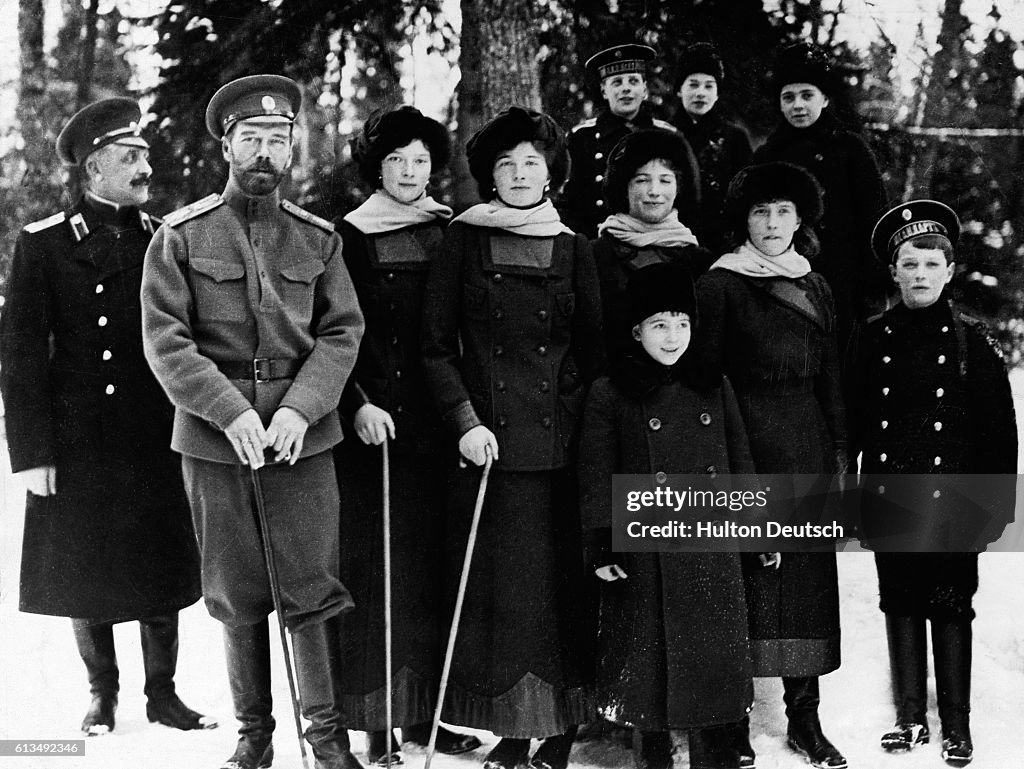 Tsar Nicholas II and Family, 1917
