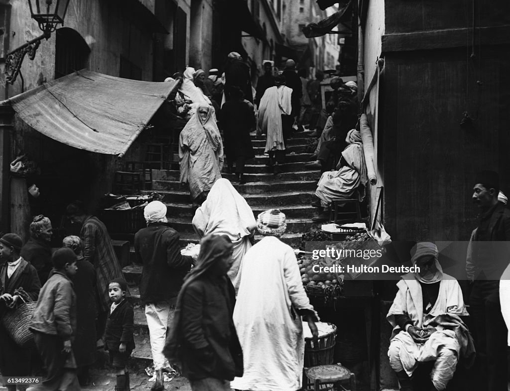 The Casbah at Algiers, Algeria