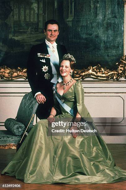 Queen Margrethe & Prince Henrik Of Denmark