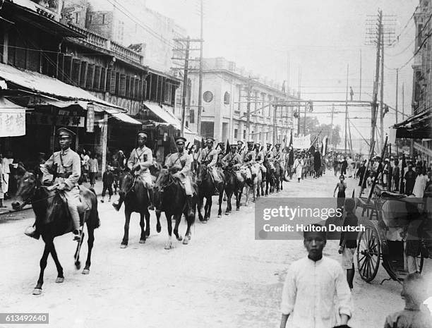 Patrol of General Chiang Kai-shek