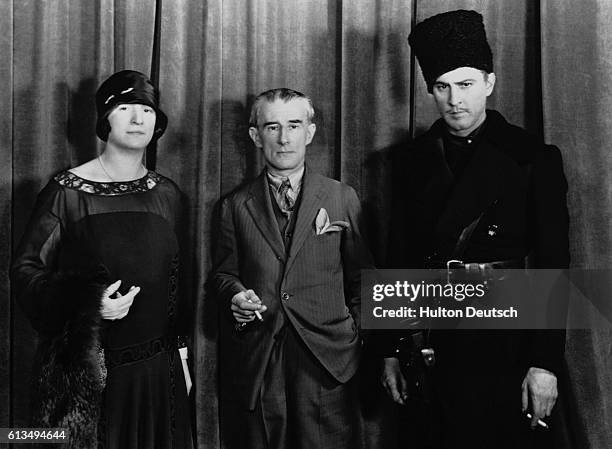 French composer Maurice Ravel, , and soprano Lisa Roma tour the United States. They gave concerts of Ravel's own compositions, and were guests of...