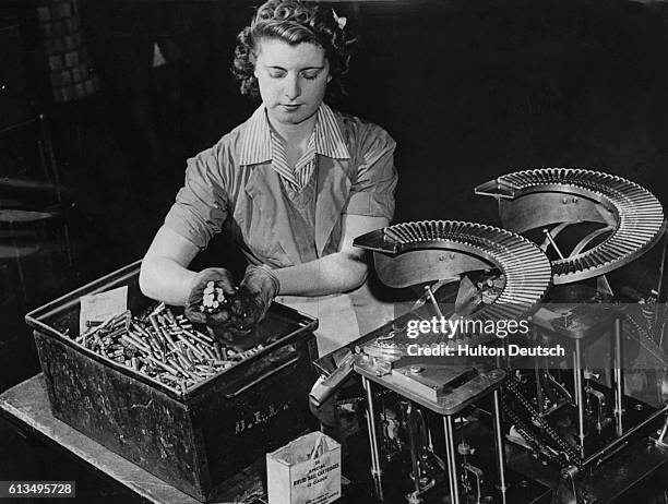 Canada's Small Arms Workers. In factories all over Canada thousands of women are employed in small arms ammunition production. Plant managers report...